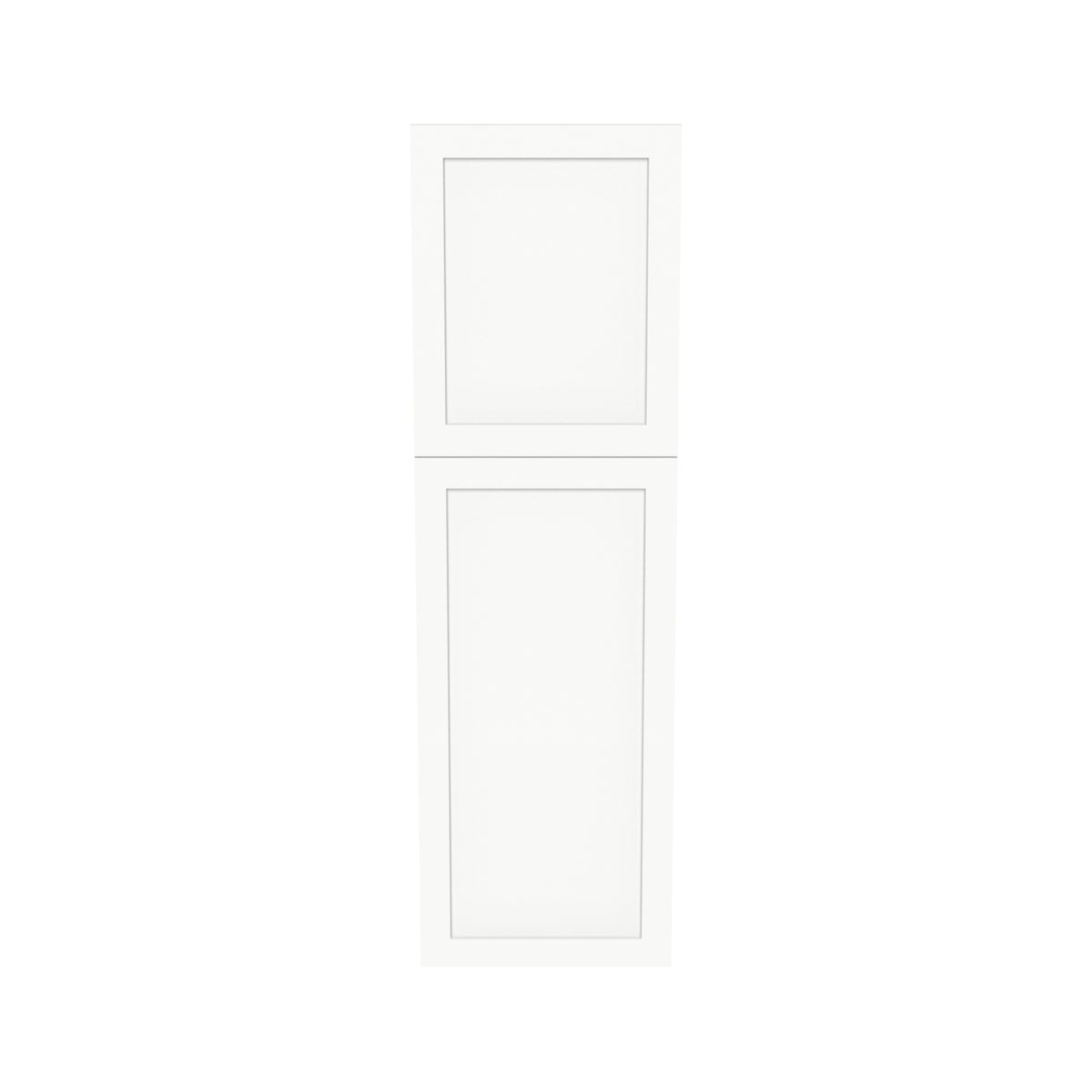 Tall Decorative Panels Shaker Origami White