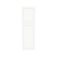 Tall Decorative Panels Shaker Origami White