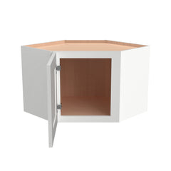 [WDC2418] Shaker Origami White Diagonal Corner Cabinets