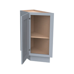 RTA Solid Wood Shaker Base End Angle cabinets gray, Bathroom & Laundry Room Storage