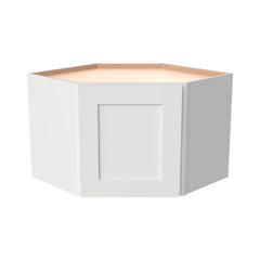 [WDC2418] Shaker Origami White Diagonal Corner Cabinets