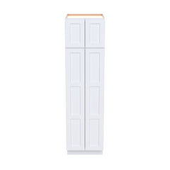 [BC249024-BC249627] Shaker White Broom Closets