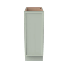 RTA Solid Wood Newtown Full High Door Base Cabinet Jade Green for Kitchen/Living Room with 1 Door and 1 Shelf