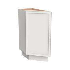 RTA Solid Wood Newtown Base End Angle cabinets Origami White Kitchen, Bathroom & Laundry Room Storage