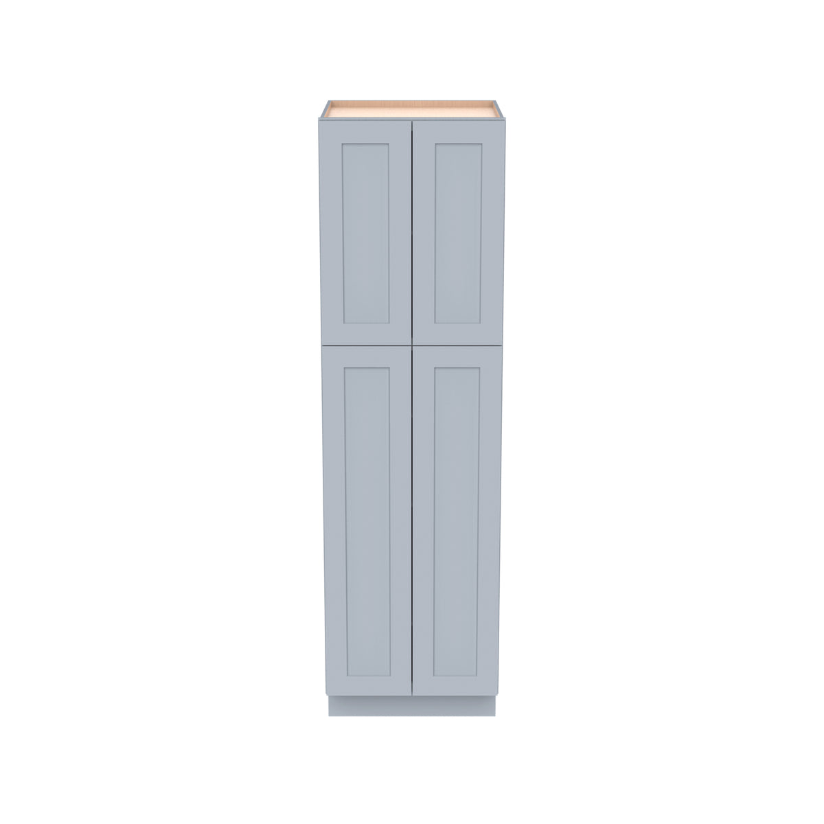 RTA Belmont Gray Wall Pantry Cabinet for Kitchen Storage