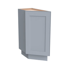 RTA Solid Wood Shaker Base End Angle cabinets gray, Bathroom & Laundry Room Storage