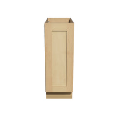 RTA Solid Wood Full High Door Base Cabinets - Kitchen, Bathroom, Living Room and Office Shaker Natural Wood