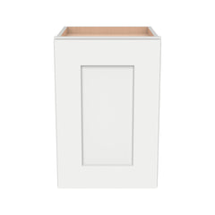 RTA Shaker Solid Wood Wall Cabinet Origami White for Kitchen, Bathroom & Laundry Storage