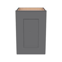 RTA Shaker Solid Wood Wall Cabinet Pebble Gray for Kitchen, Bathroom & Laundry Storage