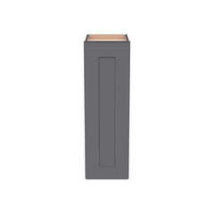 RTA Shaker Solid Wood Wall Cabinet Pebble Gray for Kitchen, Bathroom & Laundry Storage