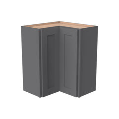 RTA Shaker Solid Wood Wall Easy Reach Cabinet Pebble Gray for Kitchen Bathroom and Laundry Storage