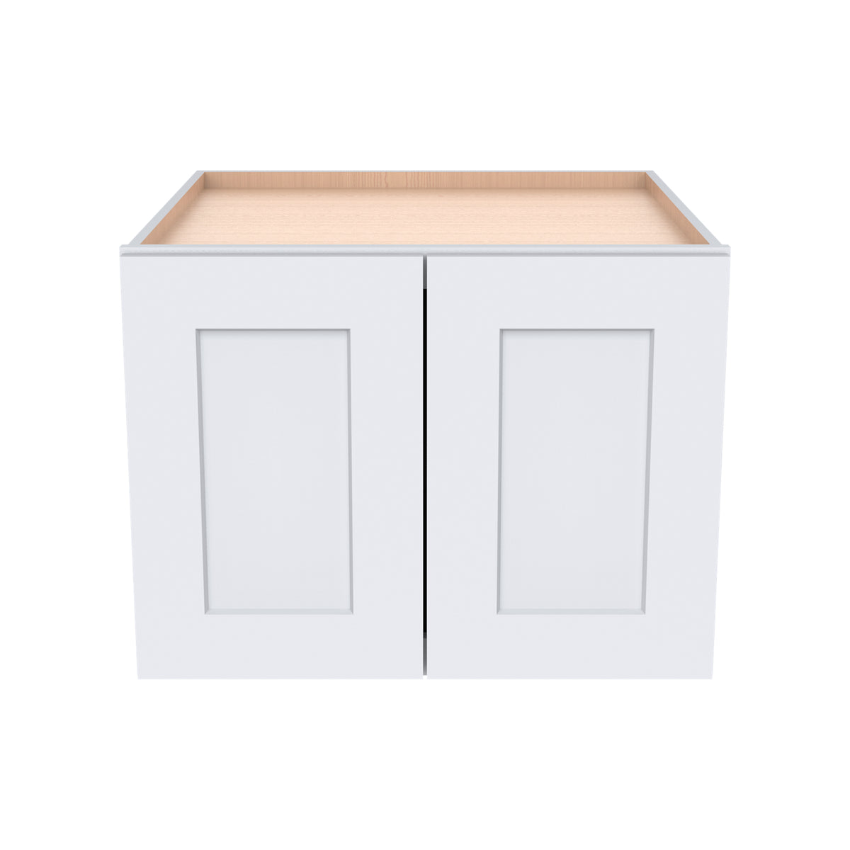 RTA Belmont White Wall Cabinet for Kitchen Bathroom & Laundry Storage