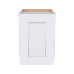 RTA Shaker Solid Wood Wall Cabinet White for Kitchen, Bathroom & Laundry Storage