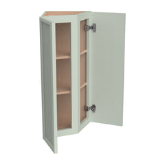 RTA Newtown Solid Wood Wall Cabinet Jade Green for Kitchen, Bathroom & Laundry Storage