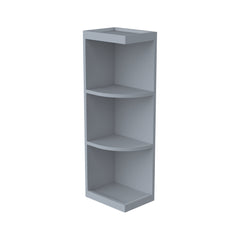 Shaker Gray RTA Solid Wood Wall End Open Shelf suitable for Kitchen Living Room