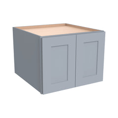 RTA Belmont Gray Wall Cabinet for Kitchen Bathroom & Laundry Storage