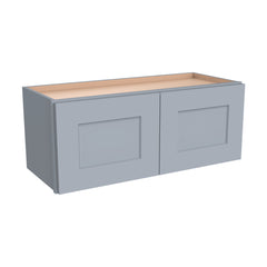 RTA Belmont Gray Wall Cabinet for Kitchen, Bathroom & Laundry Storage