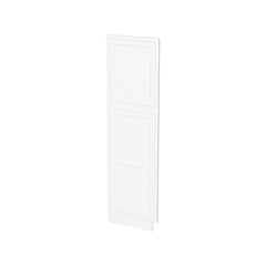 Tall Decorative Panels Inset Origami White