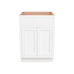 RTA Solid Wood Cabinet Inset Origami White Vanity Cabinets for Kitchen Bathroom and Laundry Storage