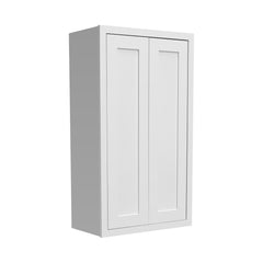 RTA Solid Wood Cabinet Inset Origami White Wall Cabinets for Kitchen Bathroom and Laundry Storage