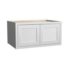 RTA Solid Wood Cabinet Inset Origami White Wall Cabinets for Kitchen Bathroom and Laundry Storage