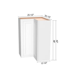 RTA Solid Wood Inset Wall Easy Reach Cabinets Origami White for Kitchen Bathroom and Laundry Storage