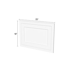 WFD Wall Decorative Panels Inset Origami White
