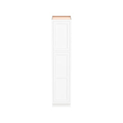 RTA Solid Wood Cabinet Inset Origami White Tall Cabinets for Kitchen Bathroom and Laundry Storage