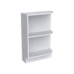 RTA Shaker White-Base End Open Shelf Cabinet, 1 Shelf